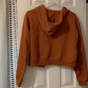 Tilly’s Rust ZipUp Hoodie Jacket